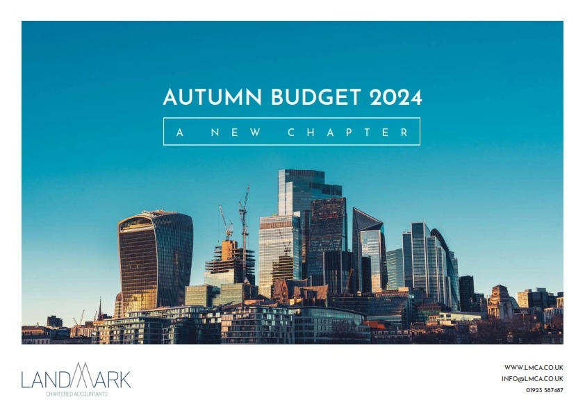 Autumn Budget 2024